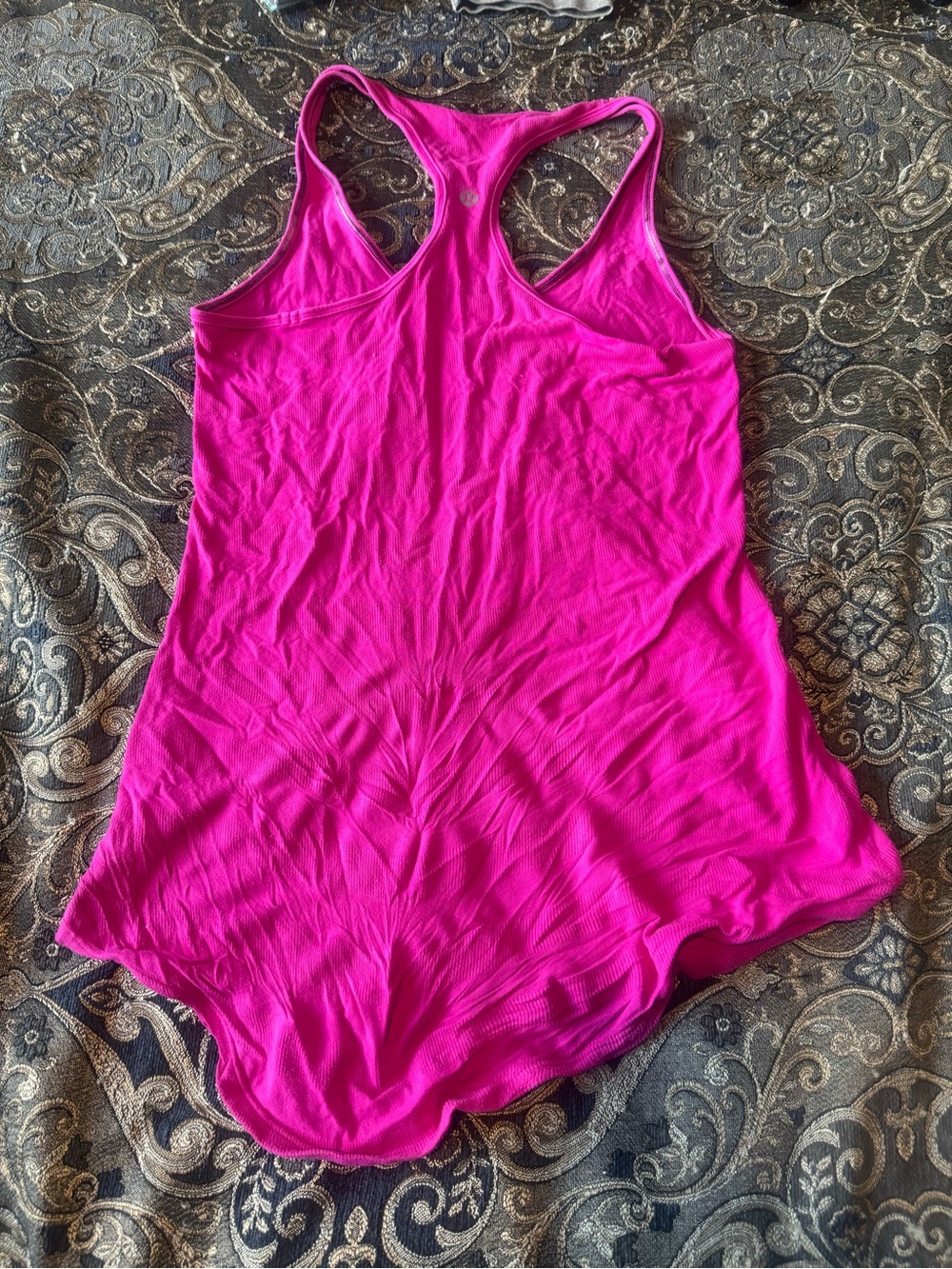 Women's Lululemon Racerback Tank Top - Hot Pink size 6 - Picture 3 of 3
